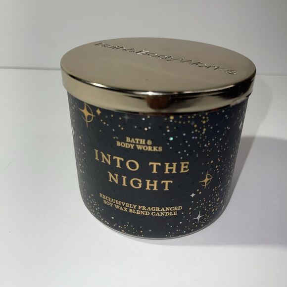 Bath & Body Works INTO THE NIGHT Candle Scented 3 Wick 14.5 oz NEW 2024 - Picture 1 of 6